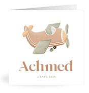Geboortekaartje naam Achmed j1