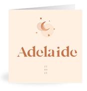 Geboortekaartje naam Adelaide m1