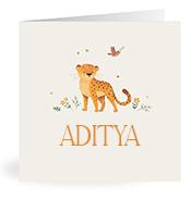Geboortekaartje naam Aditya u2