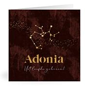 Geboortekaartje naam Adonia u3