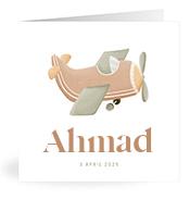 Geboortekaartje naam Ahmad j1