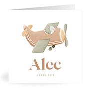 Geboortekaartje naam Alec j1