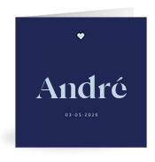 Geboortekaartje naam André j3