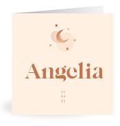 Geboortekaartje naam Angelia m1