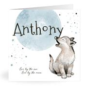 Geboortekaartje naam Anthony j4