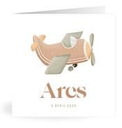 Geboortekaartje naam Ares j1