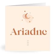 Geboortekaartje naam Ariadne m1