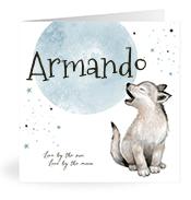 Geboortekaartje naam Armando j4