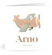 Geboortekaartje naam Arno j1