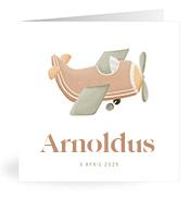 Geboortekaartje naam Arnoldus j1