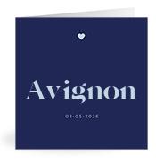 Geboortekaartje naam Avignon j3
