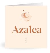 Geboortekaartje naam Azalea m1