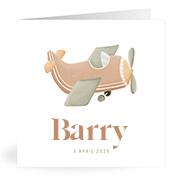 Geboortekaartje naam Barry j1