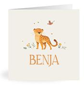 Geboortekaartje naam Benja u2