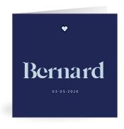 Geboortekaartje naam Bernard j3