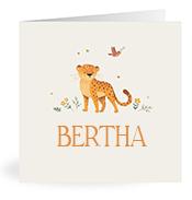 Geboortekaartje naam Bertha u2