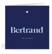 Geboortekaartje naam Bertrand j3