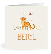 Geboortekaartje naam Beryl u2