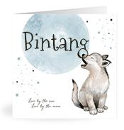 Geboortekaartje naam Bintang j4