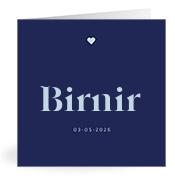 Geboortekaartje naam Birnir j3