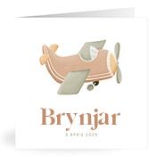 Geboortekaartje naam Brynjar j1