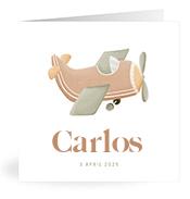 Geboortekaartje naam Carlos j1