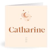 Geboortekaartje naam Catharine m1