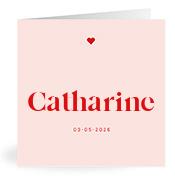 Geboortekaartje naam Catharine m3