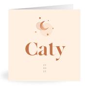 Geboortekaartje naam Caty m1