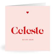 Geboortekaartje naam Celeste m3