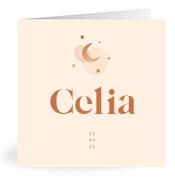 Geboortekaartje naam Celia m1