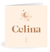Geboortekaartje naam Celina m1
