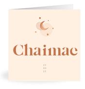 Geboortekaartje naam Chaimae m1