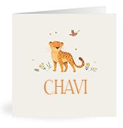 Geboortekaartje naam Chavi u2