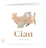 Geboortekaartje naam Cian j1