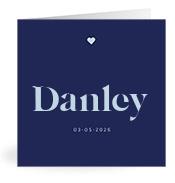Geboortekaartje naam Danley j3