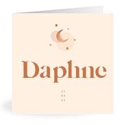 Geboortekaartje naam Daphne m1
