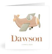 Geboortekaartje naam Dawson j1