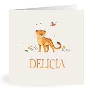 Geboortekaartje naam Delicia u2