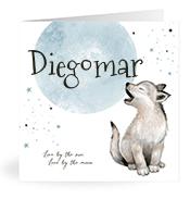 Geboortekaartje naam Diegomar j4