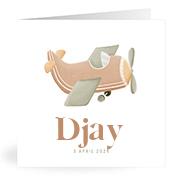 Geboortekaartje naam Djay j1