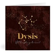 Geboortekaartje naam Dysis u3