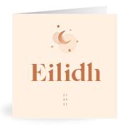 Geboortekaartje naam Eilidh m1