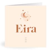 Geboortekaartje naam Eira m1
