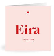 Geboortekaartje naam Eira m3