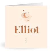 Geboortekaartje naam Elliot m1