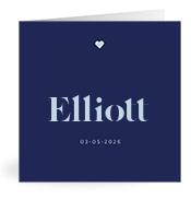 Geboortekaartje naam Elliott j3