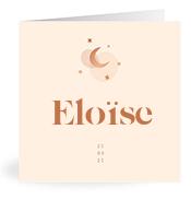 Geboortekaartje naam Eloïse m1
