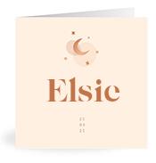 Geboortekaartje naam Elsie m1