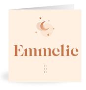 Geboortekaartje naam Emmelie m1